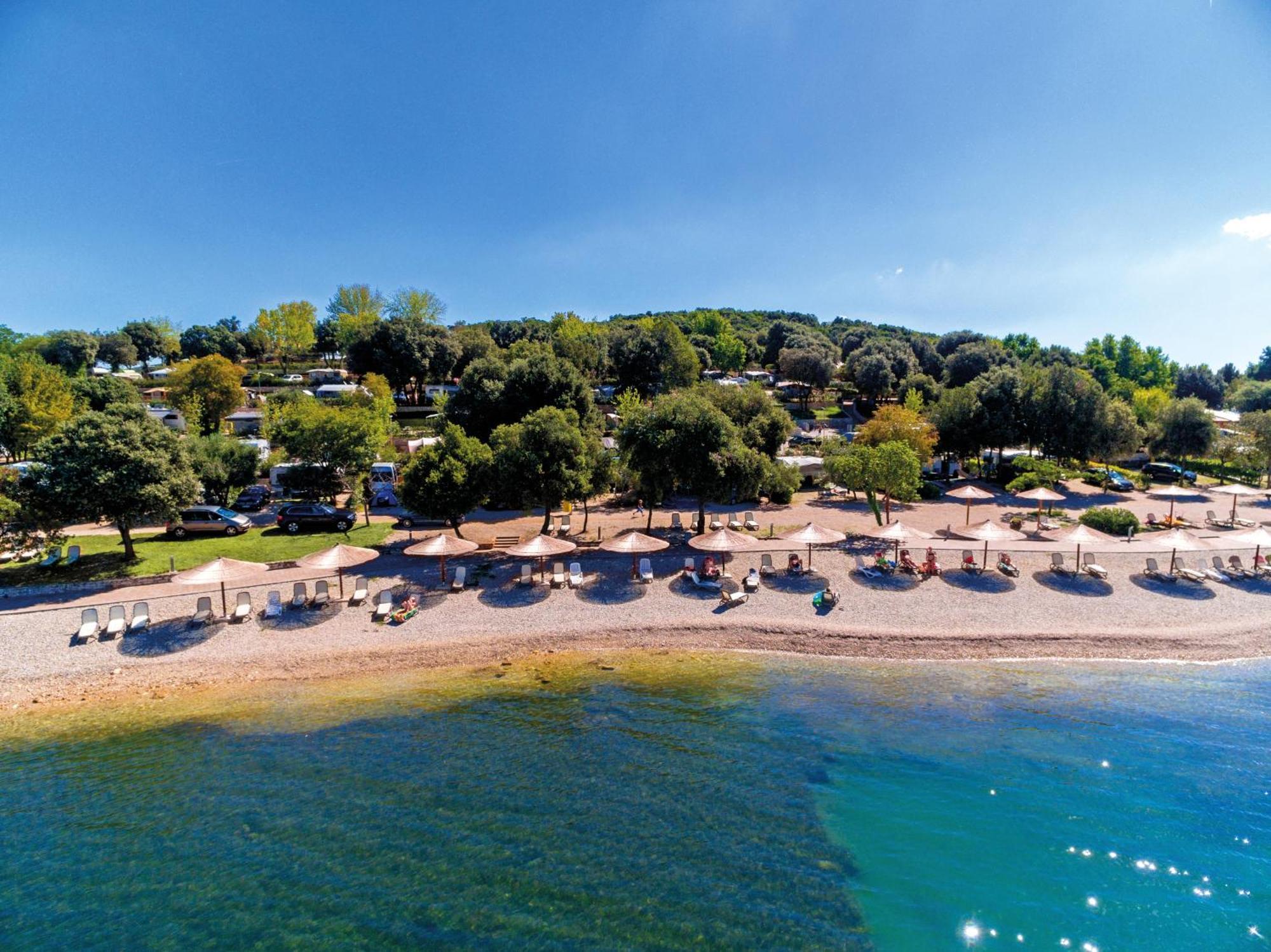 Eurocamp Tents At Campsite Val Saline Hotel Rovinj Exterior foto