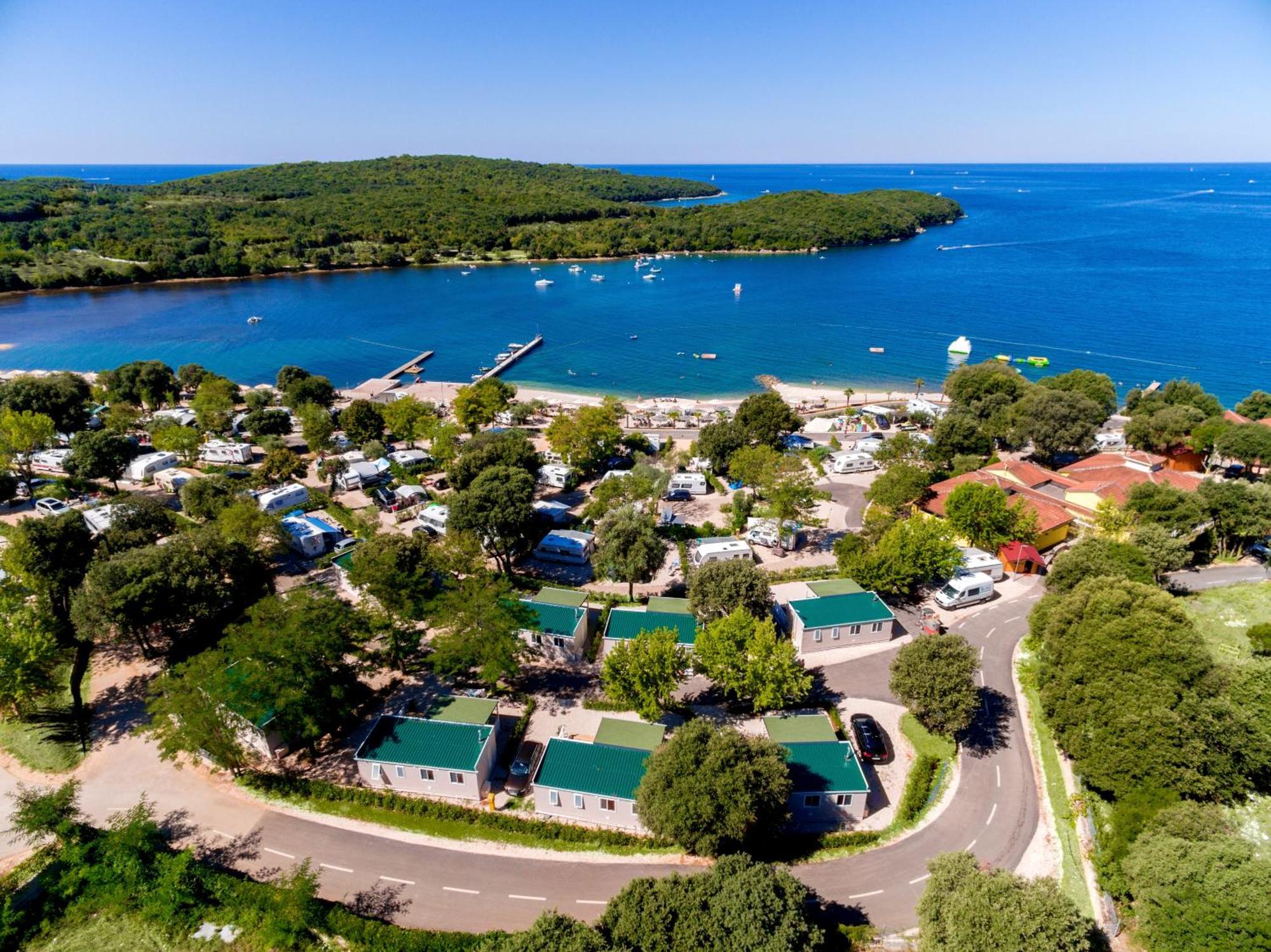 Eurocamp Tents At Campsite Val Saline Hotel Rovinj Exterior foto